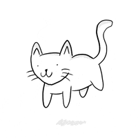 cat floating GIF by hoppip