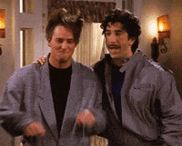 via GIPHY  Chandler friends, Tv shows funny, Friends gif