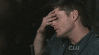 Dean Winchester Facepalm GIF - Find & Share on GIPHY