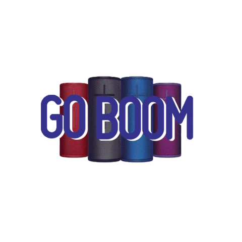 Go Boom Sticker by Ultimate Ears