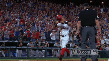 throw it up texas rangers GIF by MLB