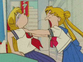 angry sailor moon GIF