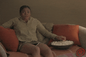 Eating Popcorn GIF