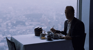 lonely bill murray GIF
