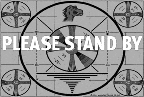 please stand by GIF