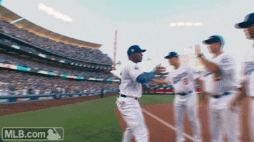 game 1 coach GIF by MLB