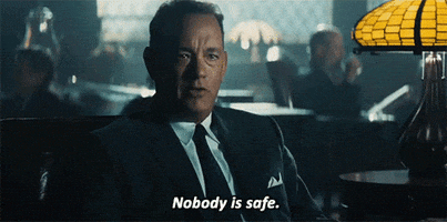 Tom Hanks Nobody Is Safe GIF