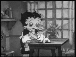 betty boop a little soap and water GIF