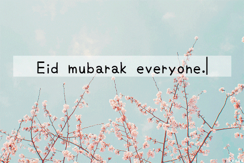 Eid Mubarak, have a great day with your family