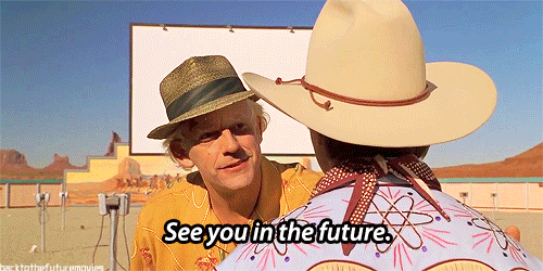 Back To The Future Goodbye GIF - Find & Share on GIPHY