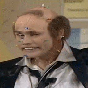 TV gif. With push pins sticking out of his face, head, and neck, Jim Carrey as Fire Marshall Bill from In Living Color glares with his lip pulled up over his front teeth and says, “Uh-oh.” Then, he is surrounded by a blazing fire.