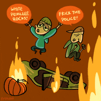 halloween artists on tumblr GIF by Animation Domination High-Def