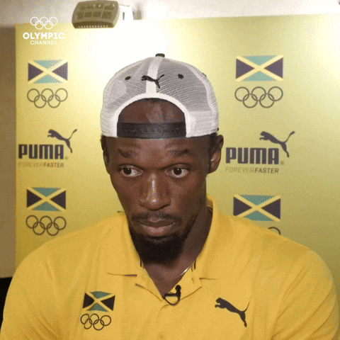 Usain Bolt What GIF by Olympics