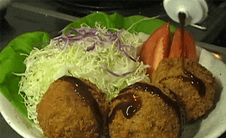 japanese food croquette GIF