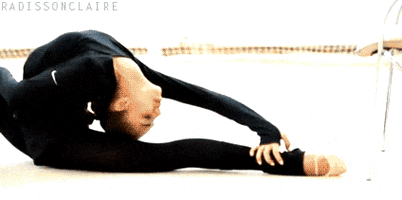 gymnast flexibility GIF