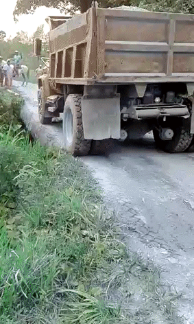 trucks log GIF