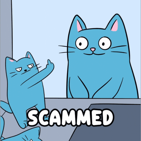 Bad Luck Middle Finger GIF