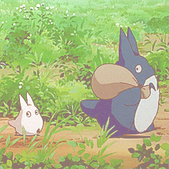 Totoro meme gif