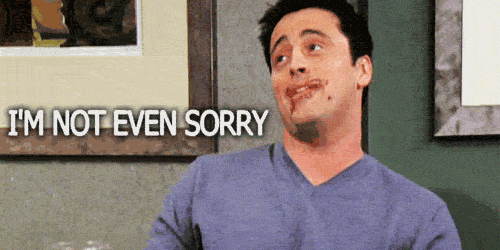 Sorry Not Sorry Friends GIF - Find & Share on GIPHY