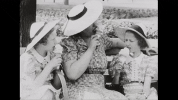 ice cream vintage GIF by US National Archives