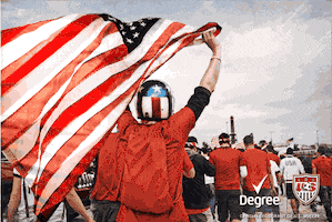 Strengthen American Flag GIF by Degree Men