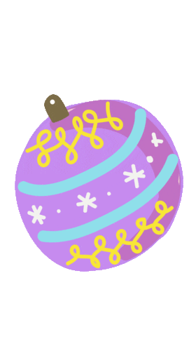 Christmas Sphere Sticker by ESTUDIO PIÑA