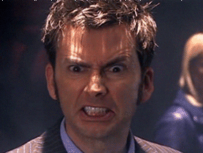 Angry Doctor Who GIF