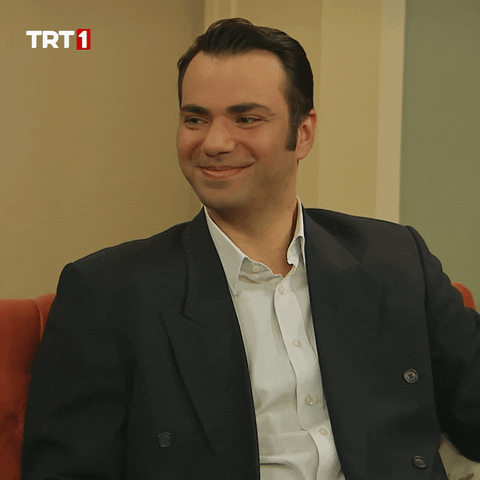 Fake Smile Reaction GIF by TRT