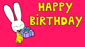 Happy Birthday Party GIF by Simon Super Rabbit
