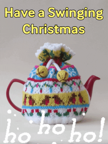 Swinging Merry Christmas GIF by TeaCosyFolk