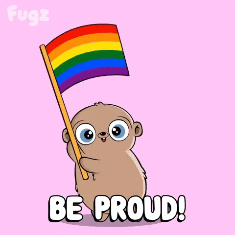 Proud Gay Pride GIF by Fugz Official