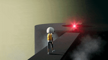 AkuDreams animation goals viral astronaut GIF