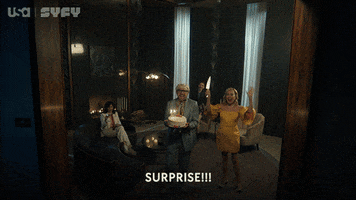Usa Network Surprise GIF by SYFY