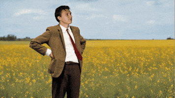 Mr Bean Waiting GIF