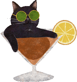 Cat 黑貓 Sticker