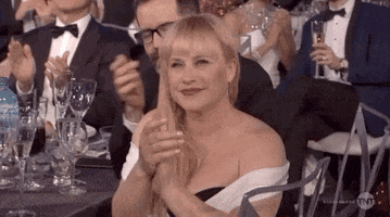patricia arquette applause GIF by SAG Awards