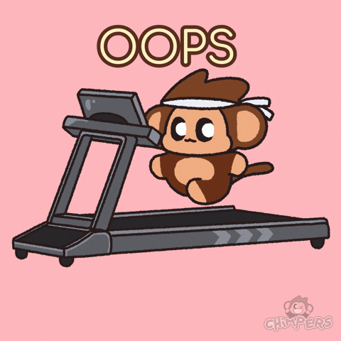 Oh No Running GIF by Chimpers