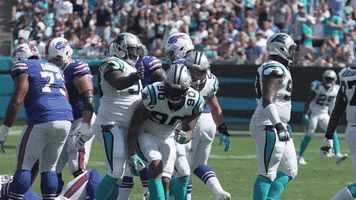 Julius Peppers Yes GIF by Carolina Panthers