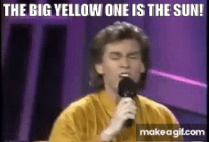 Brian Regan Sun GIF