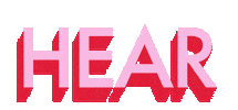 Pink Hear Sticker by Het PR Bureau