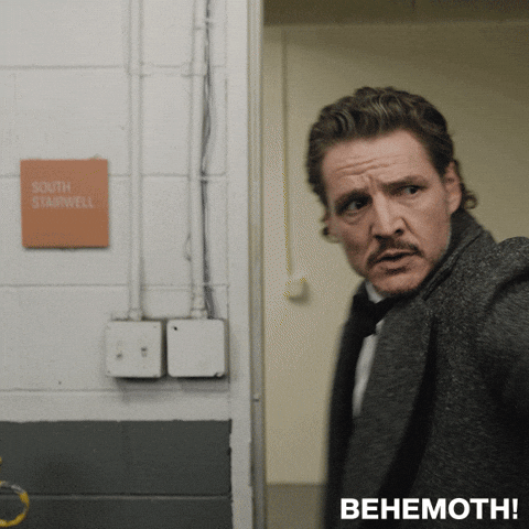 Scared Pedro Pascal GIF by Searchlight Pictures