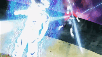 Ultra Instinct Goku Vs Jiren GIF