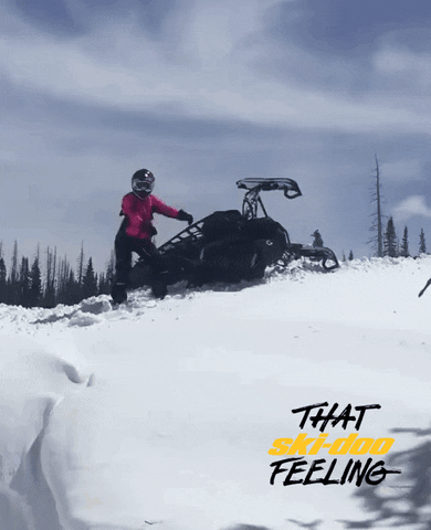 fun feeling GIF by Ski-Doo