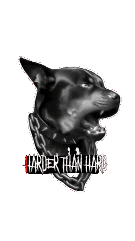 Harderthanhard Sticker by Beatdrop Events