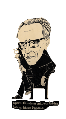 University Professor Sticker by VUMIF