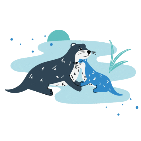 Little Otter Health Sticker