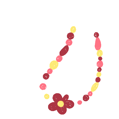 Summer Flower Sticker