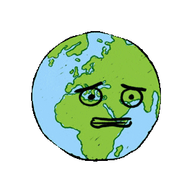 World Planet Sticker by Friends of the Earth for iOS & Android | GIPHY
