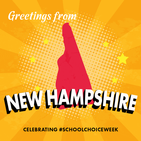 New Hampshire Education GIF by National School Choice Week