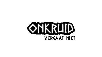 Onkruid Sticker